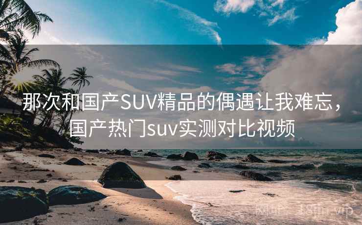 那次和国产SUV精品的偶遇让我难忘，国产热门suv实测对比视频